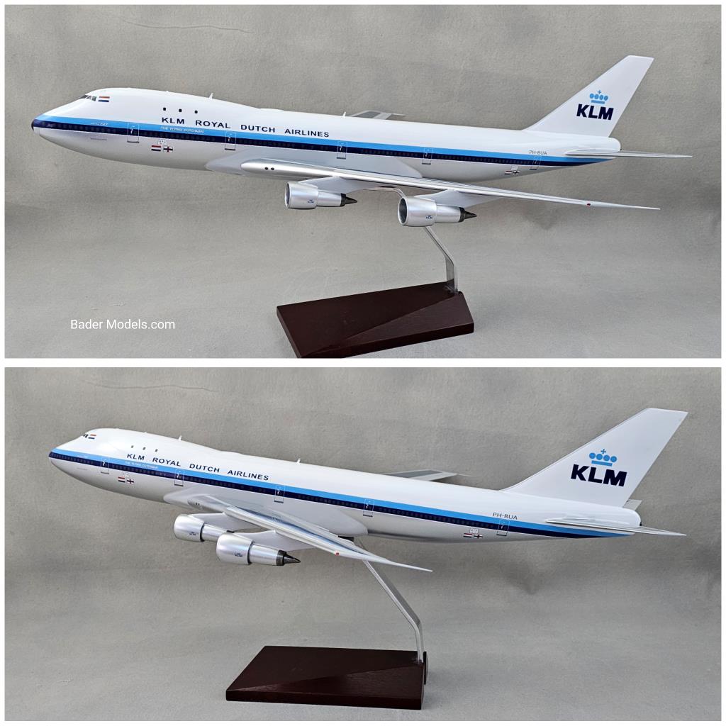 KLM - B747-200 (PH-BUA MISSISSIPPI) - (1:50)